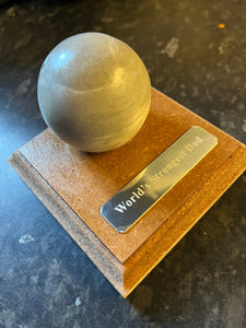 6cm Atlas stone trophy