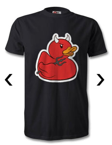 Rubber duck theme Halloween tees