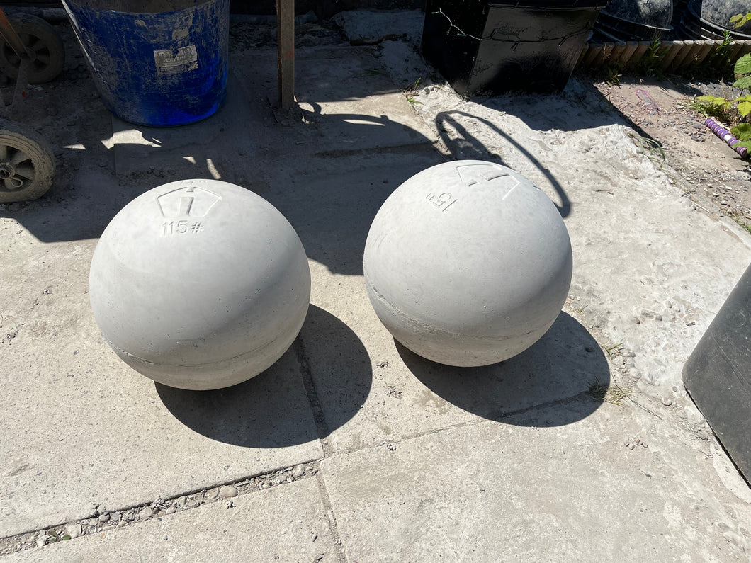 20kg and 45kg Atlas stone