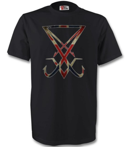 Country Colours Lucifer sigil T-Shirts