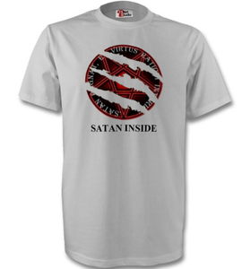 Black Or Grey Ripped Satan Inside T-Shirts