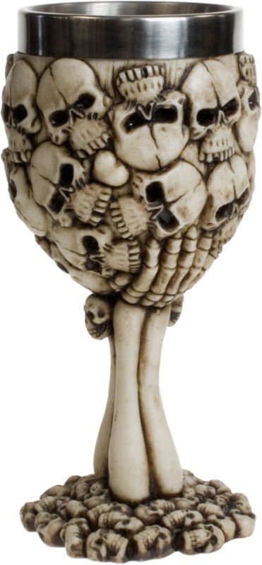 Skull altar goblet