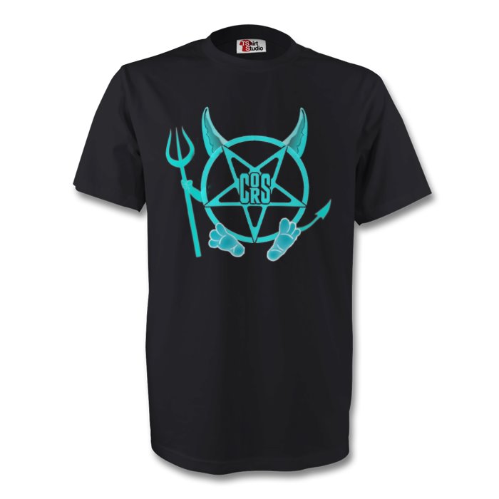 Vibrant CoRS Devil black t shirt