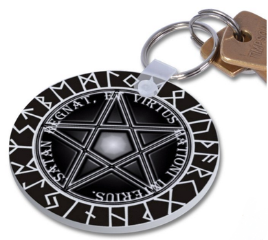 Rune sigil Keyring