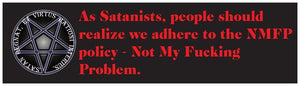 Rational Satanism Bumper Sticker