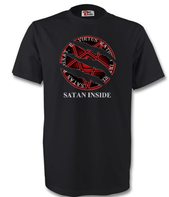 Black Or Grey Ripped Satan Inside T-Shirts