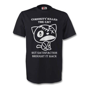 Black curiosity tshirt