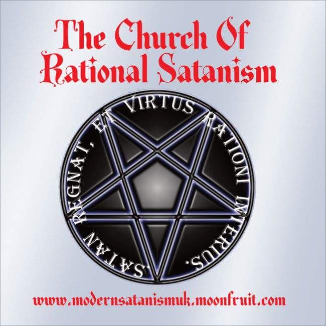 Rational Satanism Car Window Sticker 2 Pack