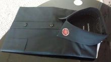 Load image into Gallery viewer, CoRS Black shirt with collar sigil