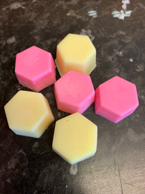 3 pack Hexagon wax melts