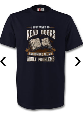 Read books black T shirt