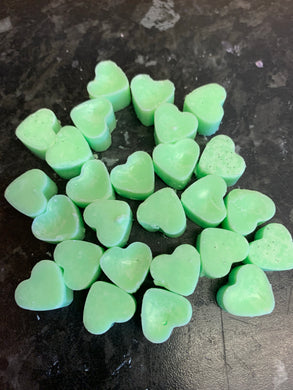 20 pack small heart wax melts